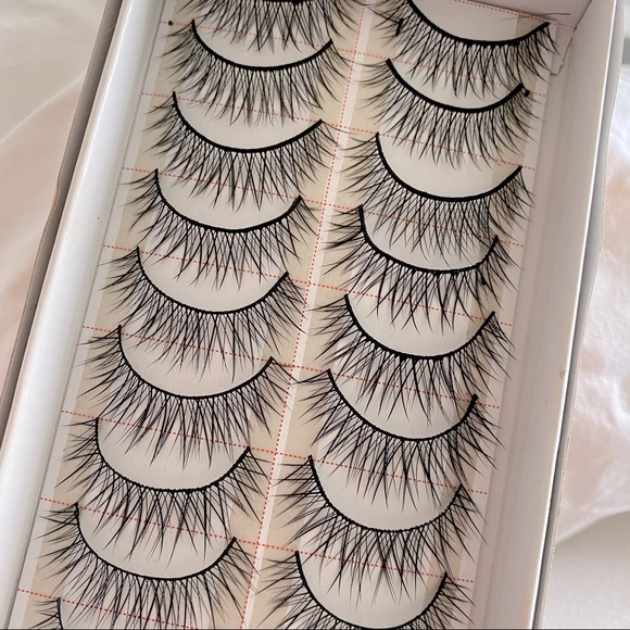 NEW 21 SETS OF EYELASHES FALSE LASHES BLACK BUNDLE - Picture 14 of 15